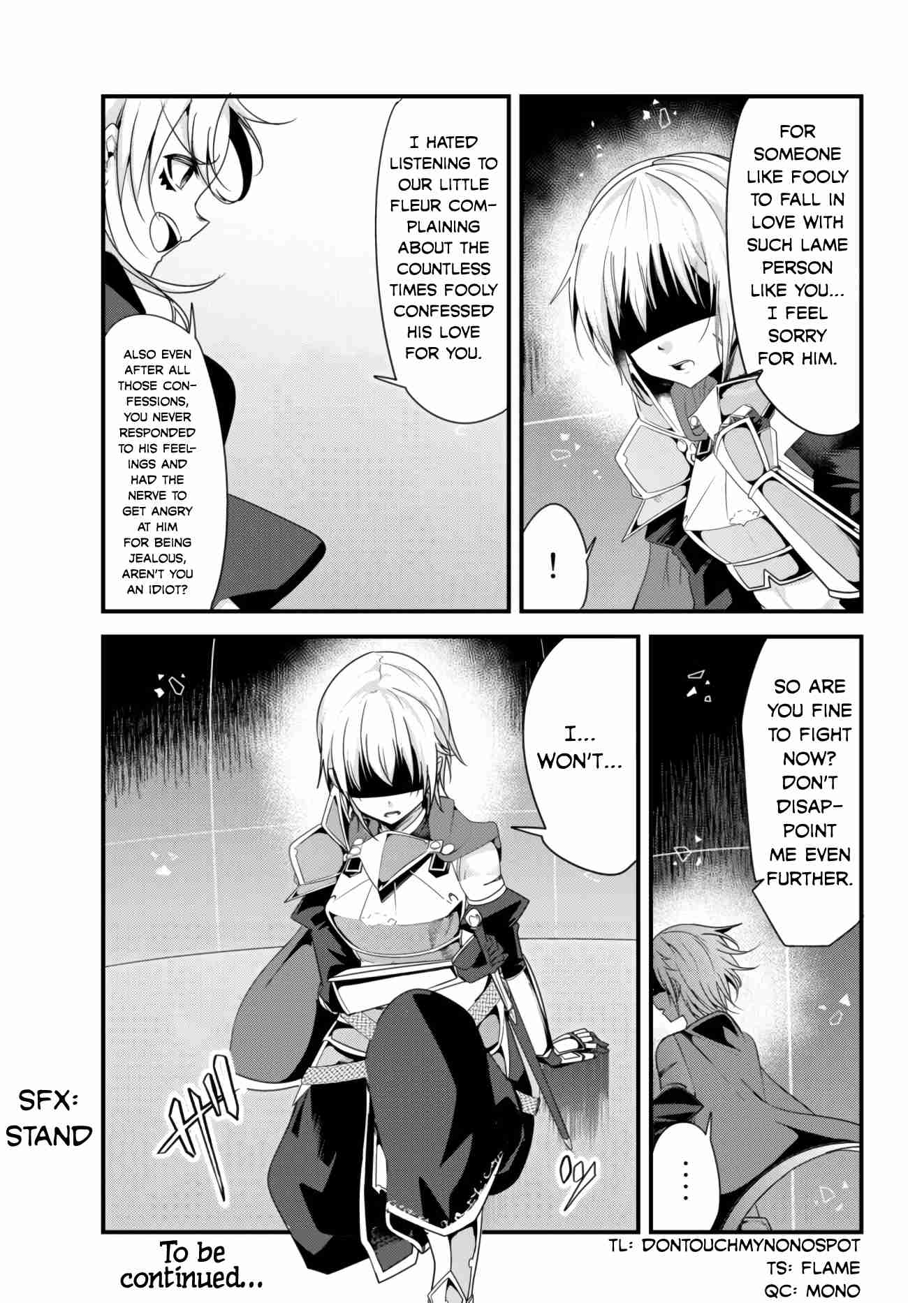 A Story About Treating a Female Knight, Who Has Never Been Treated as a Woman, as a Woman Ch. 108 The Female Knight and a Friendly Match Pt.3