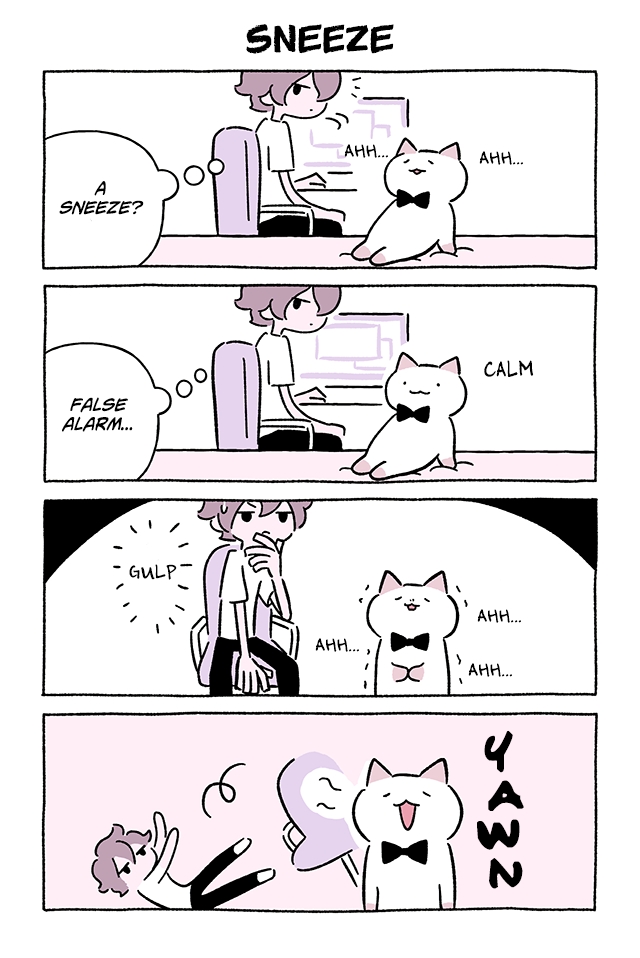 Wonder Cat Kyuu chan Vol. 7 Ch. 712 Sneeze