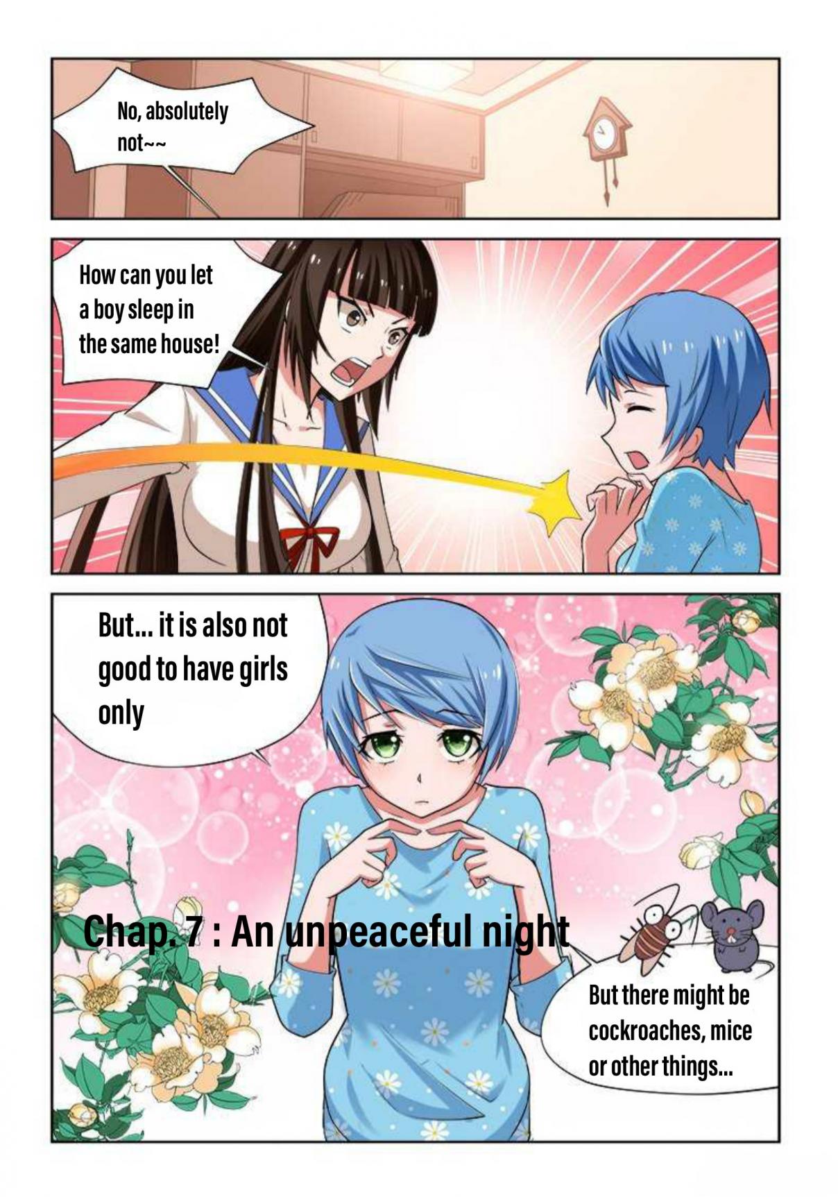 I Don't Want to Be Bullied By Girls Ch. 7 An Unpeaceful Night